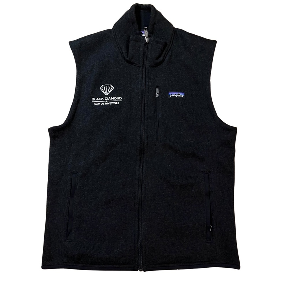 NWOT Patagonia dark Grey Better Sweater Vest Size M